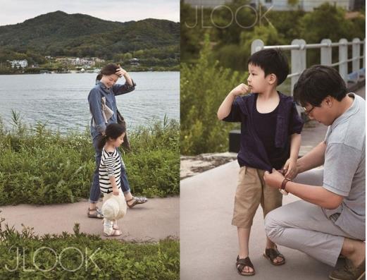 이영애, 쌍둥이와 전원생활…실제로 보니 '어마어마'(사진=J룩 이영애와 쌍둥이가 담긴 가족화보)