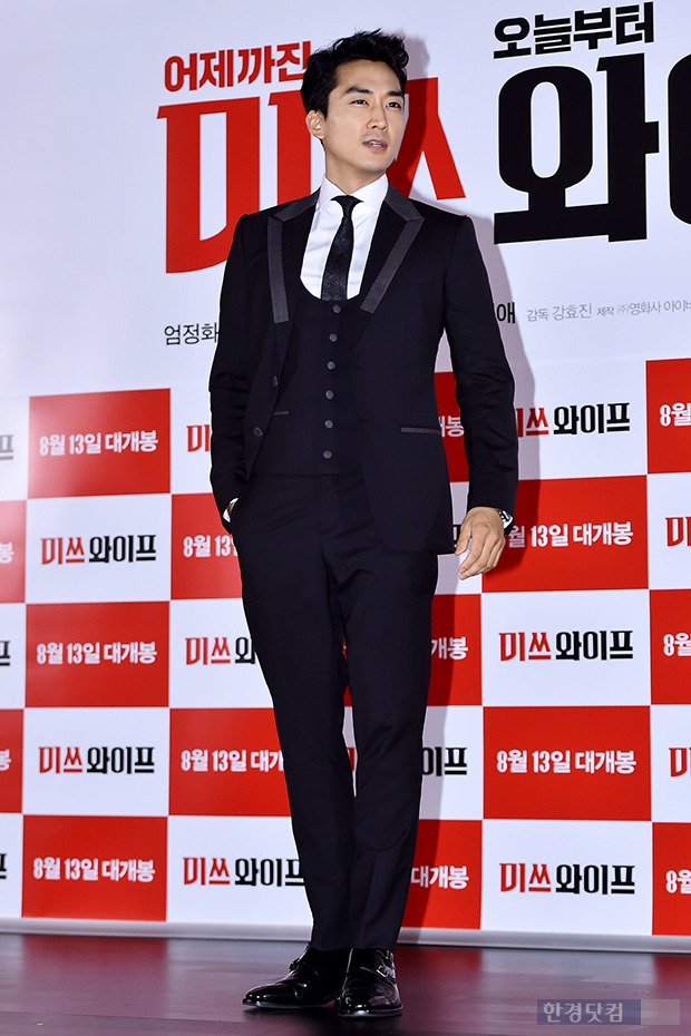 송승헌, 한결같은 조각 외모