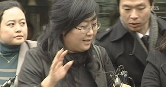 김인혜 전 교수. SBS뉴스 캡처
