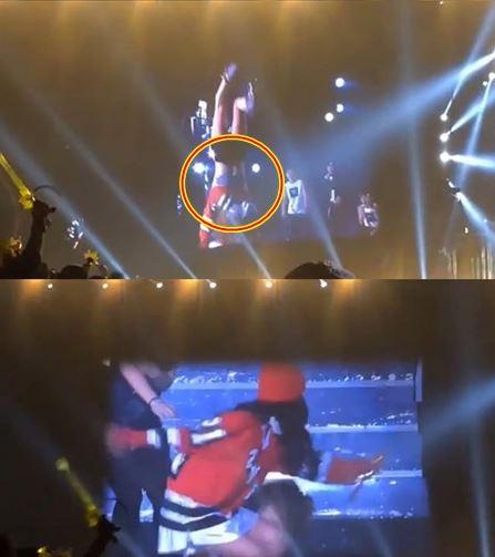 박봄 / 'YG FAMILY 2014 GALAXY TOUR' 영상 캡처