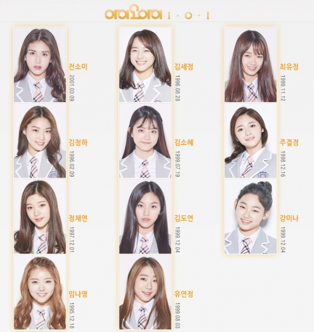 I.O.I (아이오아이) 5월4일 미니앨범 발매