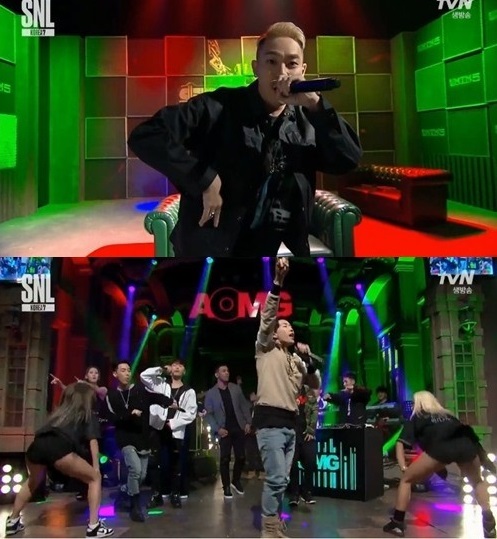 SNL 코리아7 AMOG (사진=해당방송 캡처)