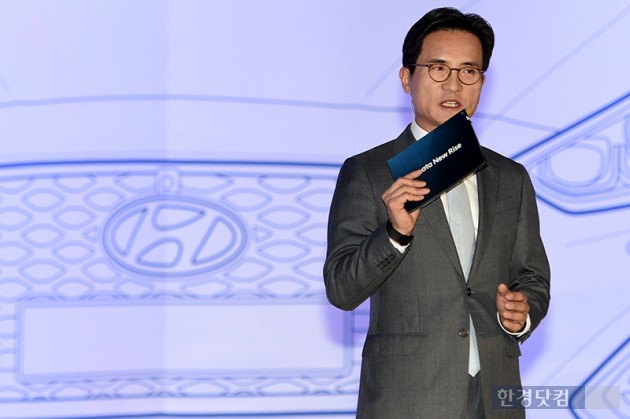 현대자동차가 8일 오전 서울 동대문디자인플라자(DDP)에서 LF 쏘나타 페이스리프트 모델인 '쏘나타 뉴 라이즈' 출시기념 행사를 가졌다. / 최혁 한경닷컴 기자 chokob@hankyung.com