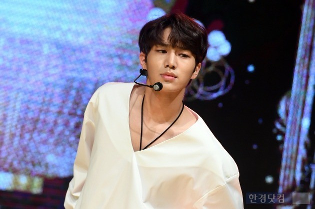그룹 헤일로 재용, '내가 바로 어깨 깡패'