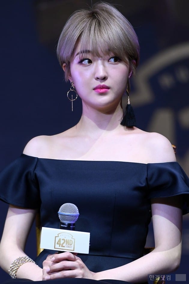 뮤지컬 '브로드웨이 42번가' 제작발표회, 배우 전예지 / 사진=최혁 기자