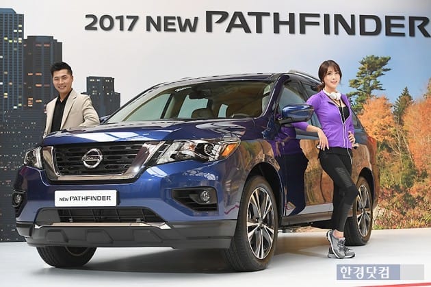 2017 뉴 닛산 패스파인더/ 사진=변성현 기자