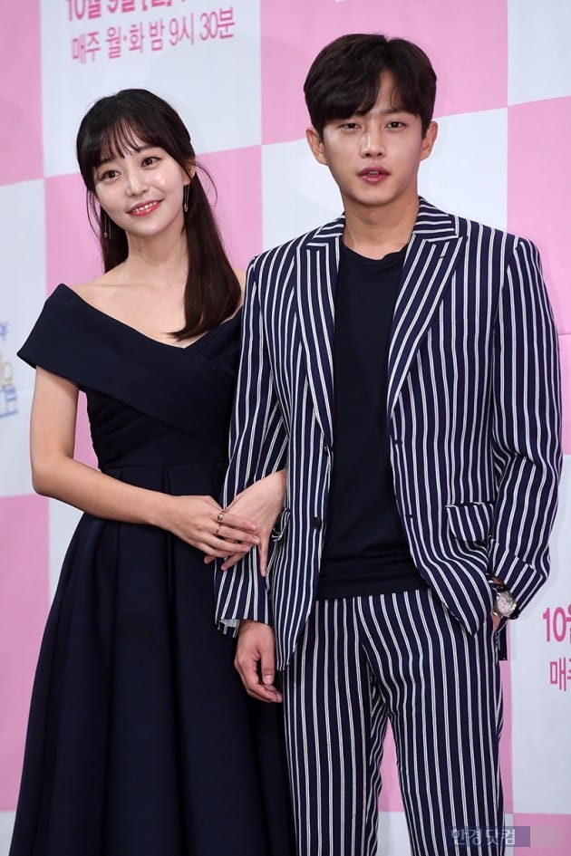 배우 김가은, 김민석 / 사진=최혁 기자