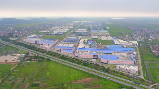 서진시스템의 베트남 공장