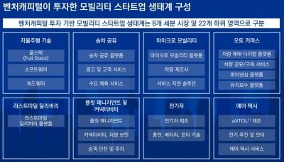 삼정KPMG "글로벌 VC, 모빌리티 생태계에 작년 446억...