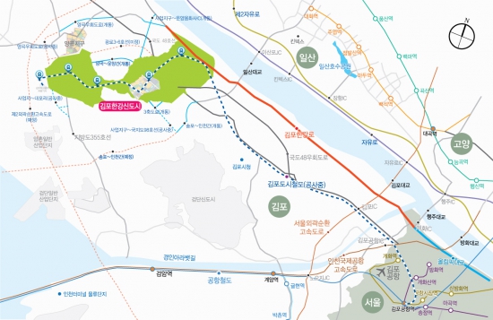 김포한강신도시-위치도