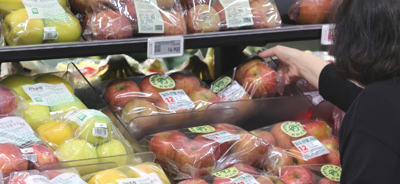 사과·돼지고기·티셔츠…한국, OECD 국가 중 제일 비싸다