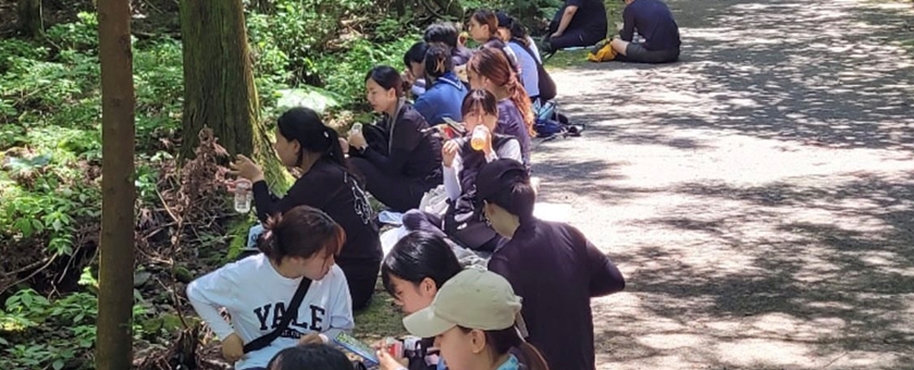 제주도에서 ‘런케이션’을 보내는 학생들을 만나다 
