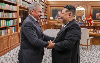 러에 병력 6000명 추가 파병 나선 北…김정은·쇼이구, 평양서 회동