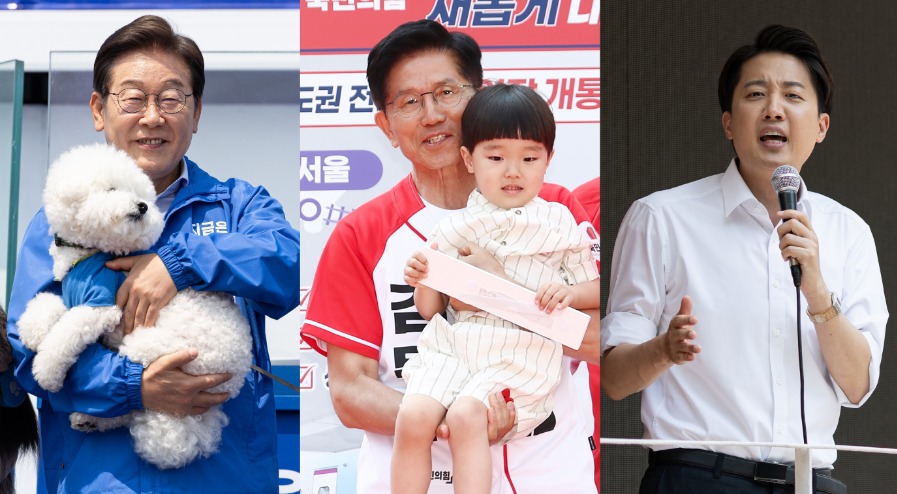 오늘 대선 유세 '피날레'…李는 여의도, 金은 광화문서 마무리