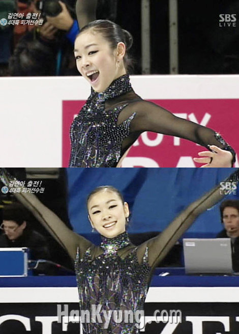 '싱글 쇼트 우승' 김연아 "점점 더 좋아지는 것 느낀다"