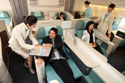 대한항공, 명품좌석 설치한 B777-300ER 공개