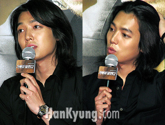 '거친男' 정경호 “김윤석 선배를 이렇게 많이 때린 지 몰랐네요”
