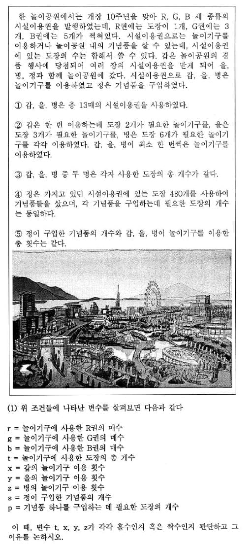 [논술 길잡이] 김희연의 자연계 논술 노트 <28>