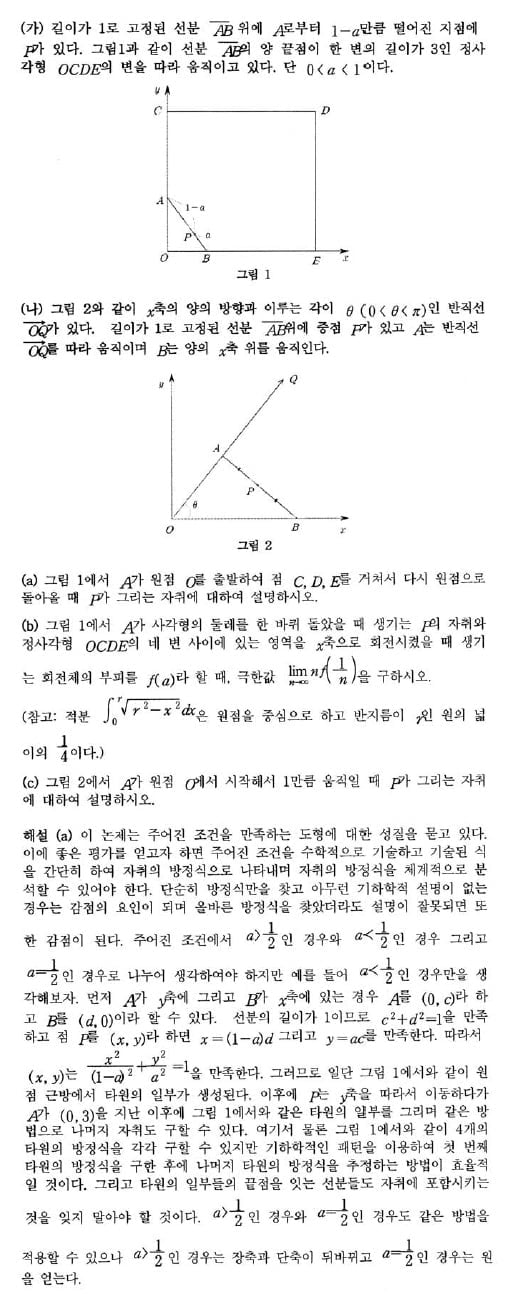  김희연의 자연계 논술 노트 <35>