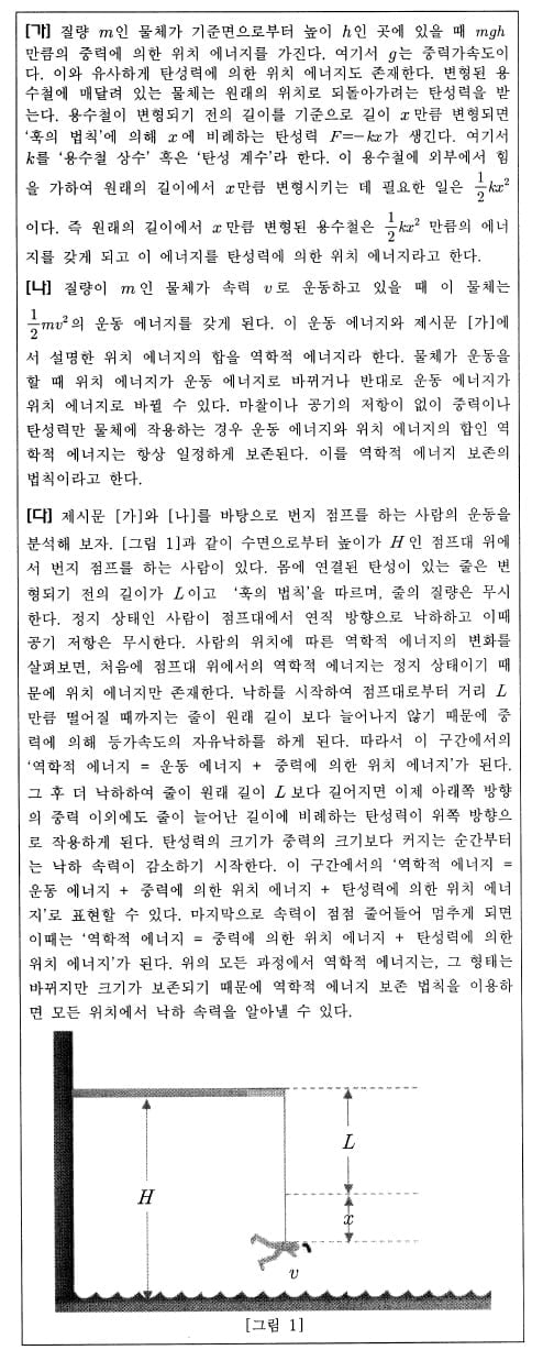  김희연의 자연계 논술 노트 <47>