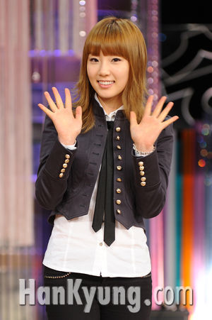 소녀시대 태연, 걸그룹 '애교 퀸' 등극
