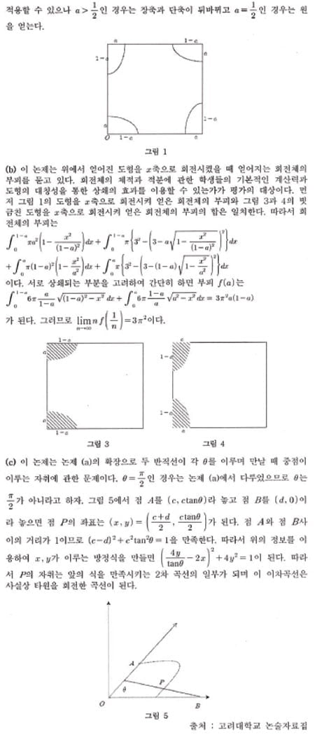 [논술 길잡이] 김희연의 자연계 논술 노트 <81>