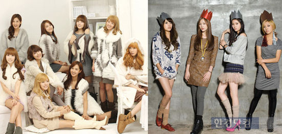 소녀시대-샤이니-f(x), 2011년 캘린더 출시