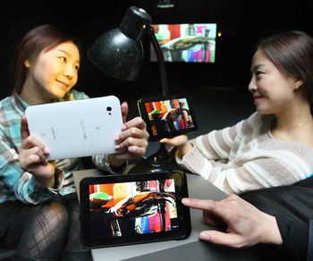 국립현대미술관에 갤럭시탭이 대거등장한 까닭