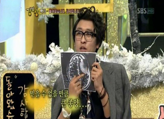 빽가 "뇌종양 수술, 비가 큰 힘 됐다" 눈물 고백