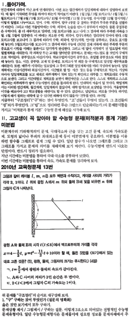  김호림의 S몰입 수학 <54>