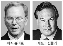 美상무장관에 에릭 슈미트 거론…킨들러 화이자 前 CEO도 물망