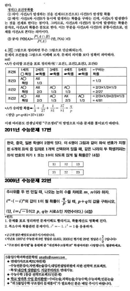 [수능 수학 꿰뚫기] 김호림의 S몰입 수학 <61> 
