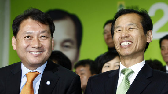 이광재와 당선자