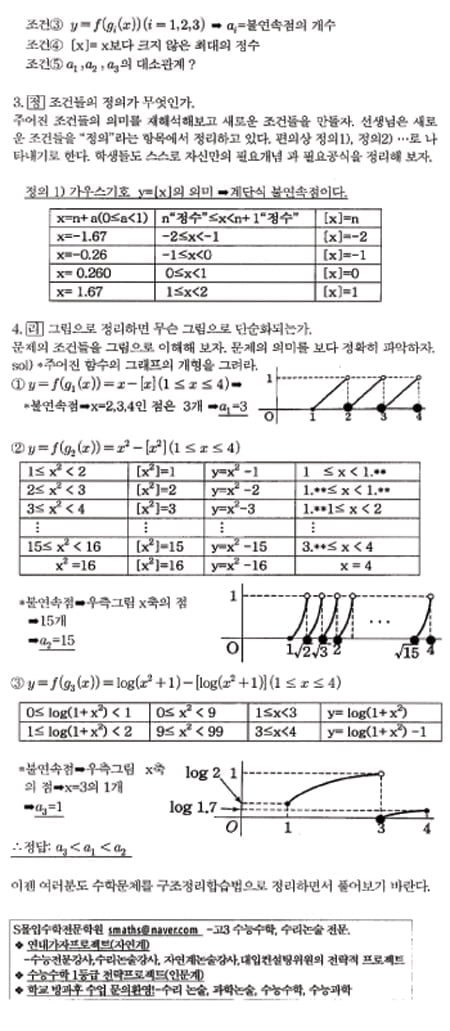 [수능 수학 꿰뚫기] 김호림의 S몰입 수학 <73> 