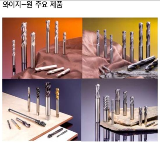 절삭공구, 버핏도 인정…와이지원 "2014년 매출 1조"