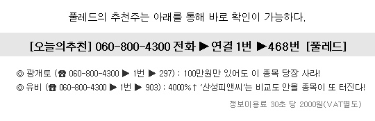 절대 비밀유지! 이 종목 상한가 치솟기 전 조용히 매수할 것!