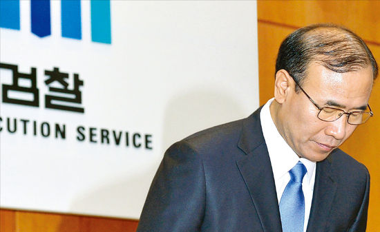 한상대 총장 "후임자에 현안 맡긴다"…'檢亂' 봉합되나