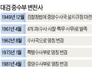 '양날의 檢' 자신을 베다…벼랑끝에 선 대검 중수부