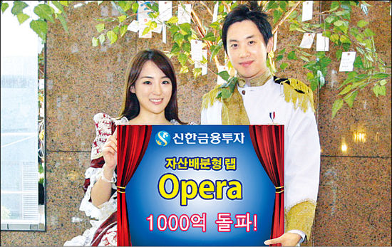 신한금융투자 자산배분형랩'Opera', ETF ·채권·원자재·단기금융상품에 분산 투자