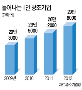 '1인 창조기업' 29만여개