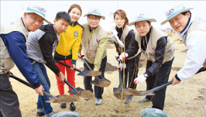 대한항공, 몽골 나무심기 10주년 행사