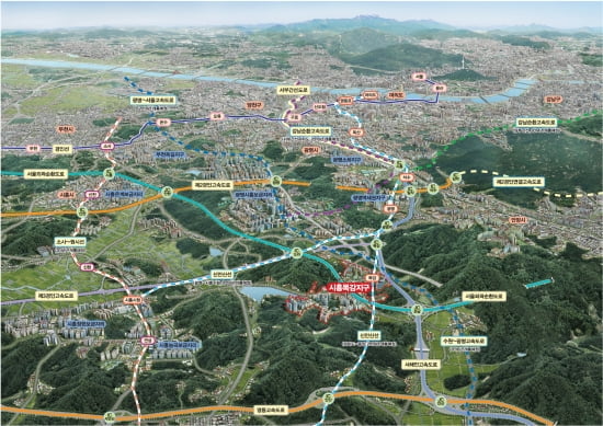 [시흥목감지구 공공분양 아파트②입지]신안산선 목감역에서 300m 떨어진 역세권 아파트