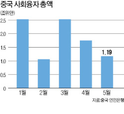 中의 딜레마…신용버블 잡았더니 경제성장 '뚝'