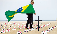  휘청대는 브라질 경제…"월드컵보다 물가 먼저 잡아라"