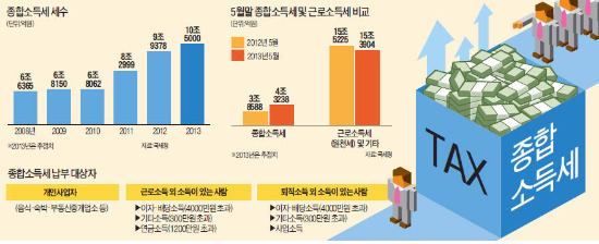 [불황에 더 걷힌 종합소득세] 세무조사 엄포 통했나…종합소득세 '나홀로 증가' 미스터리