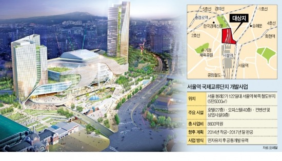 "서울역 일대 '강북의 코엑스' 로 개발"…코레일, 3년만에 재추진