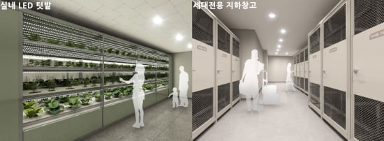 전원주택 뺨치는 아파트, 텃밭에 널찍한 창고까지