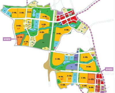 [수원 호매실지구 LH아파트②입지]수원역에서 직선거리로 3.2km 떨어져