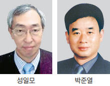 만도 수석사장 성일모 씨, 한라마이스터 사장 박준열 씨