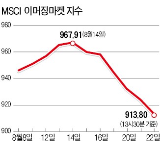 인도 루피화 또 사상 최저…'금융위기 공포' 남아공까지 확산